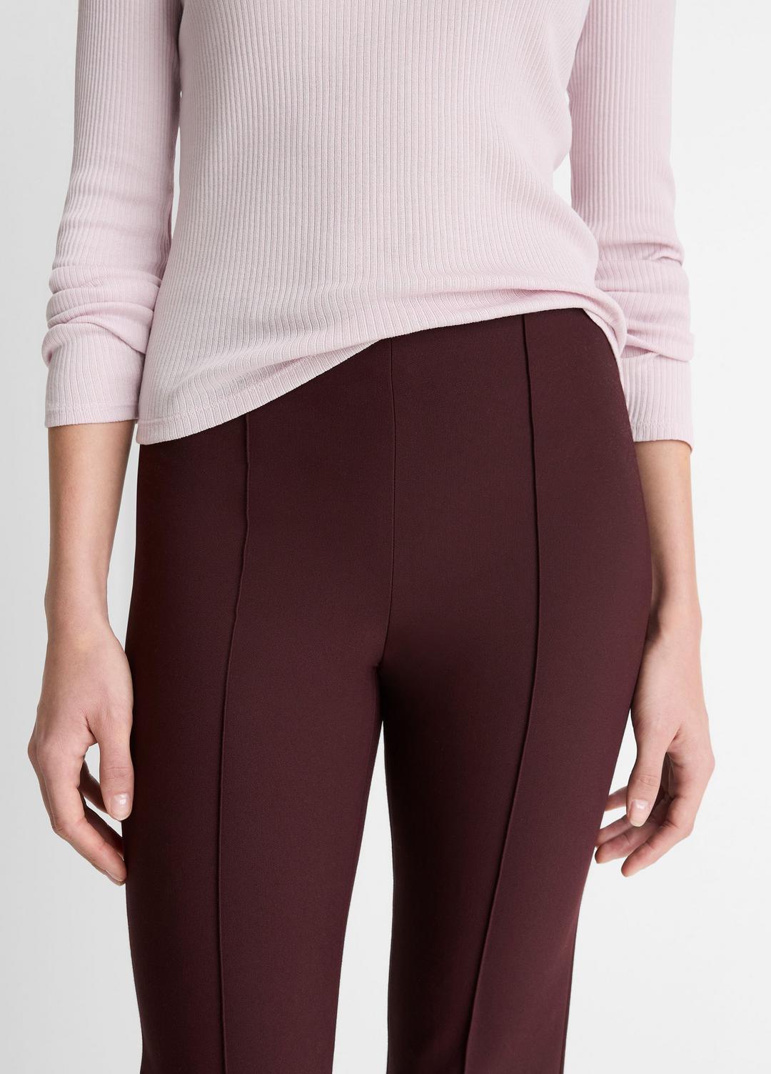 VINCE Best Price - Niki Mid-Rise Pintuck Crop Flare Pant in Trousers