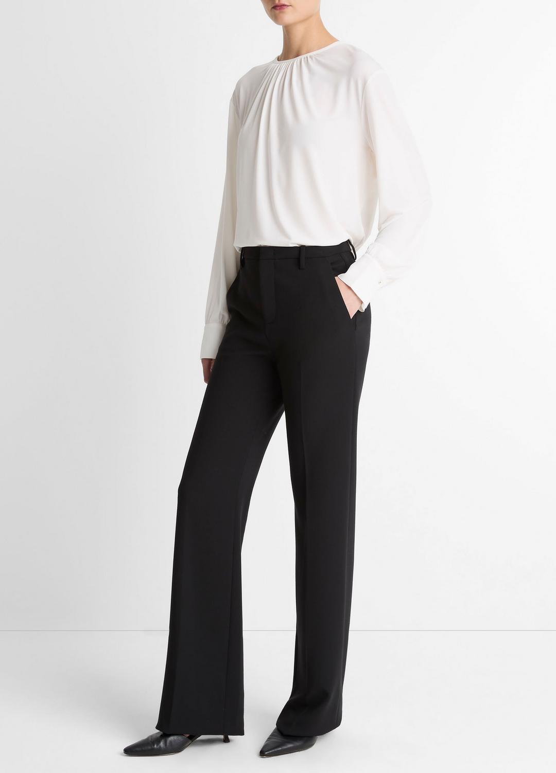 VINCE Top Pick - Mid-Rise Tailored Flare Pant in Trousers