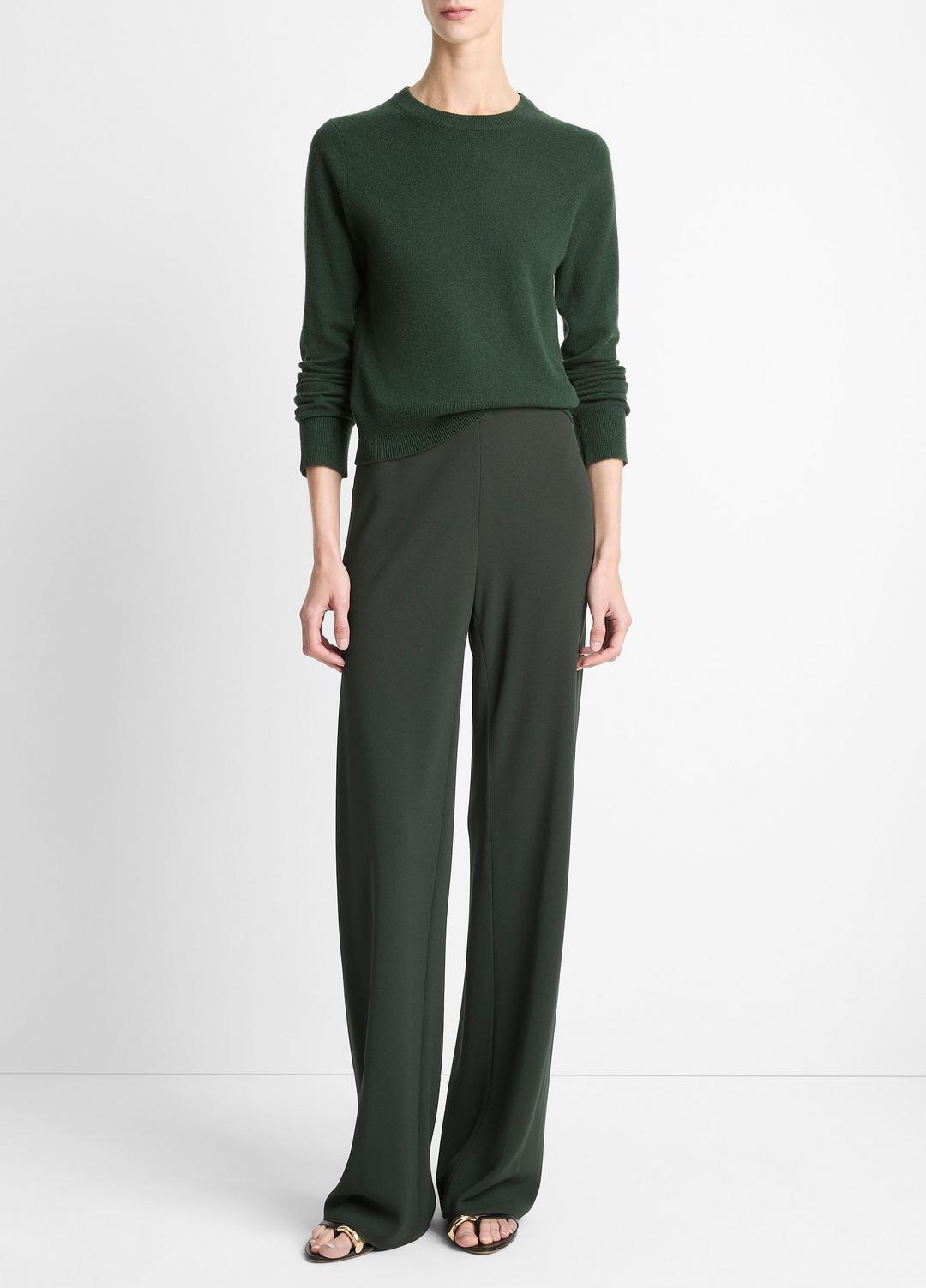 VINCE Latest - Colette High-Rise Crepe Bias Pant in Trousers