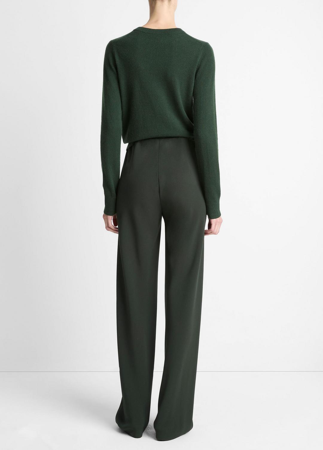VINCE Latest - Colette High-Rise Crepe Bias Pant in Trousers