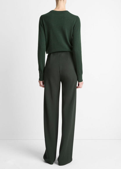 VINCE Latest - Colette High-Rise Crepe Bias Pant in Trousers