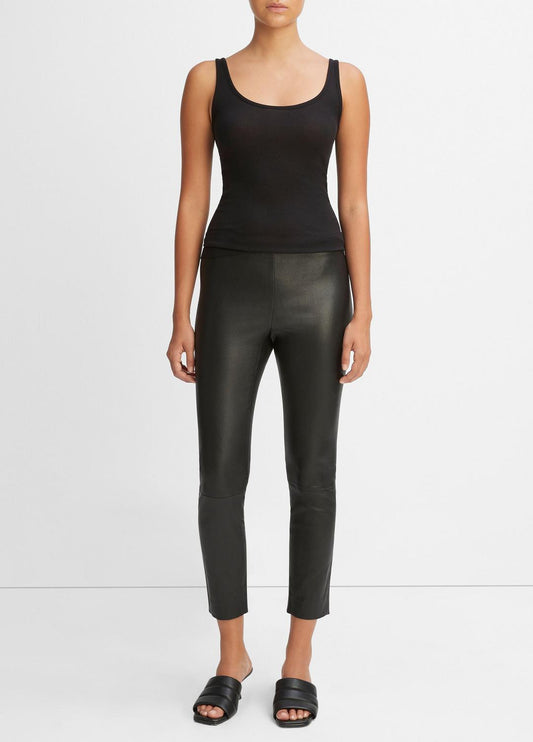VINCE Popular - Leather Legging in Leggings