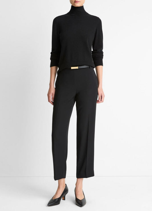 VINCE Latest - Crepe Tapered Pull-On Pant in Trousers