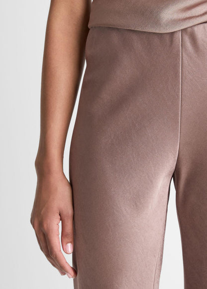 VINCE Trusted - Colette High-Rise Fluid Satin Bias Pant in Trousers