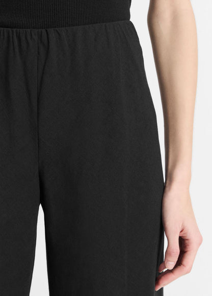 VINCE Top Pick - Cotton-Blend High-Waist Bias Pant in Trousers