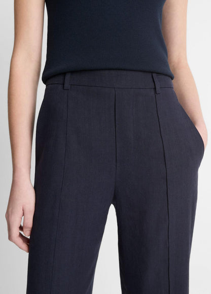 VINCE Best Seller - Grace Mid-Rise Linen-Blend Pull-On Pant in Trousers