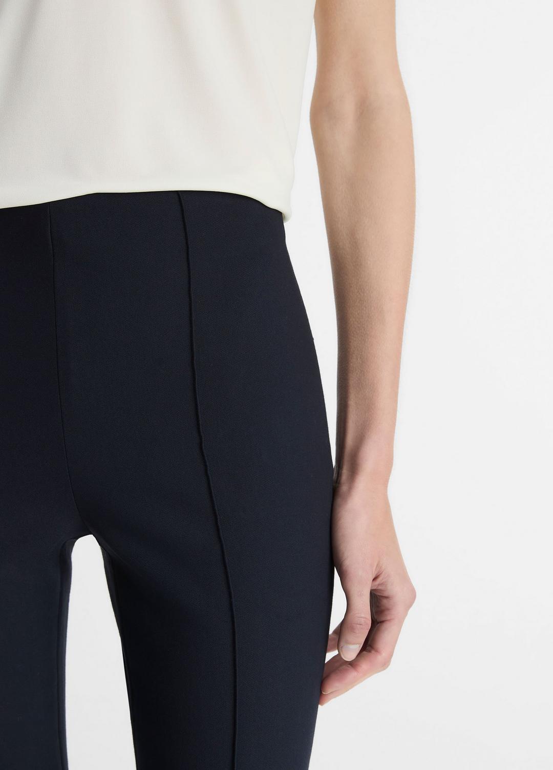 VINCE Value - Niki Mid-Rise Pintuck Crop Flare Pant in Pants