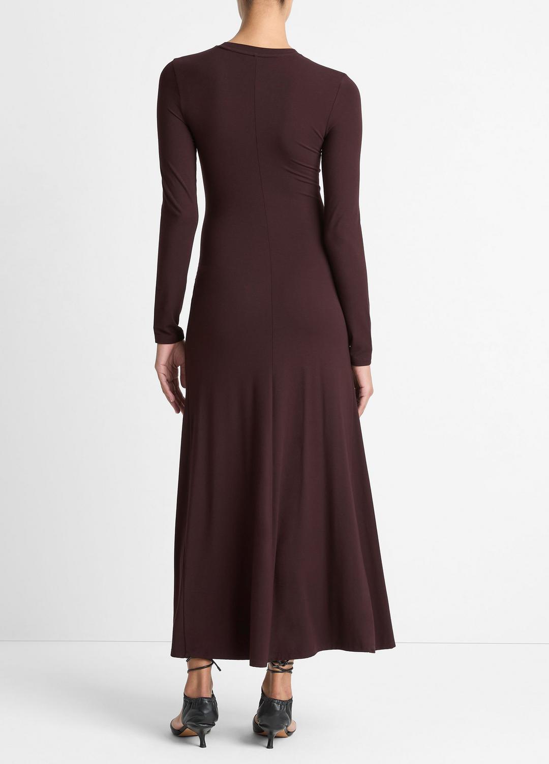 VINCE Deals - Ruched-Seam Long-Sleeve Dress in Dresses