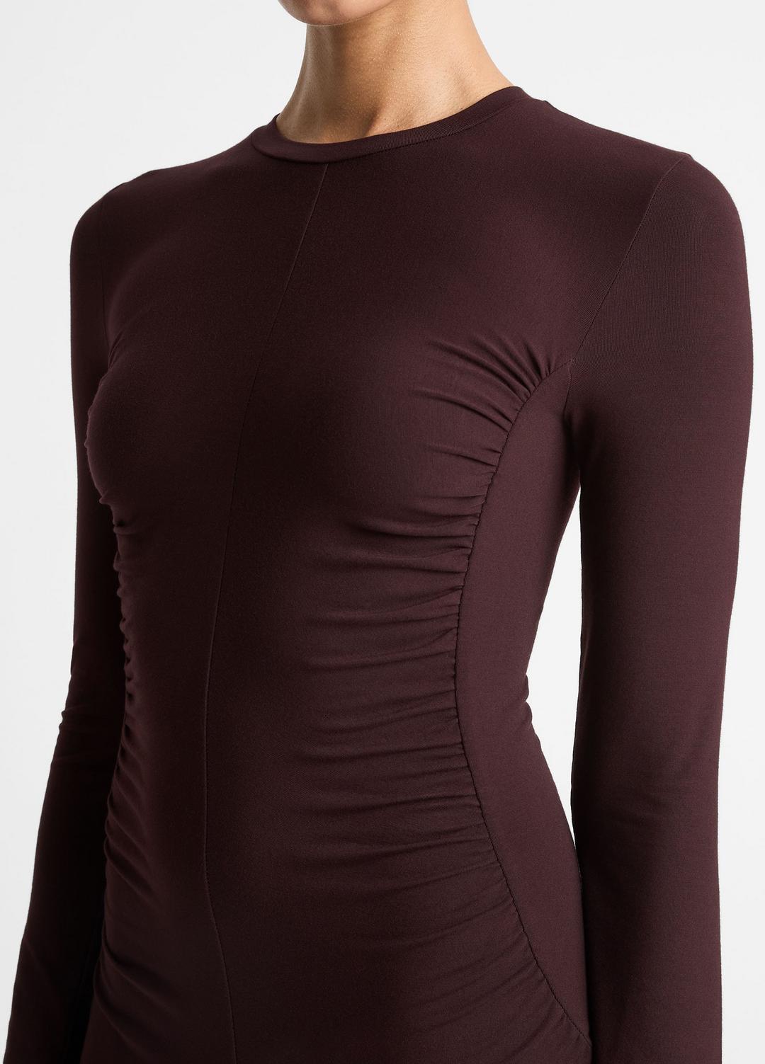 VINCE Deals - Ruched-Seam Long-Sleeve Dress in Dresses