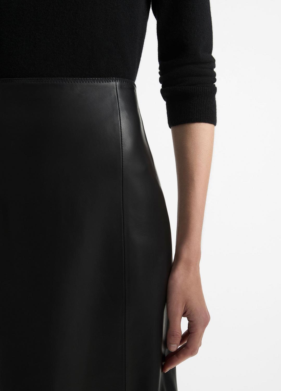 VINCE Exclusive - Leather Straight Skirt in Skirts