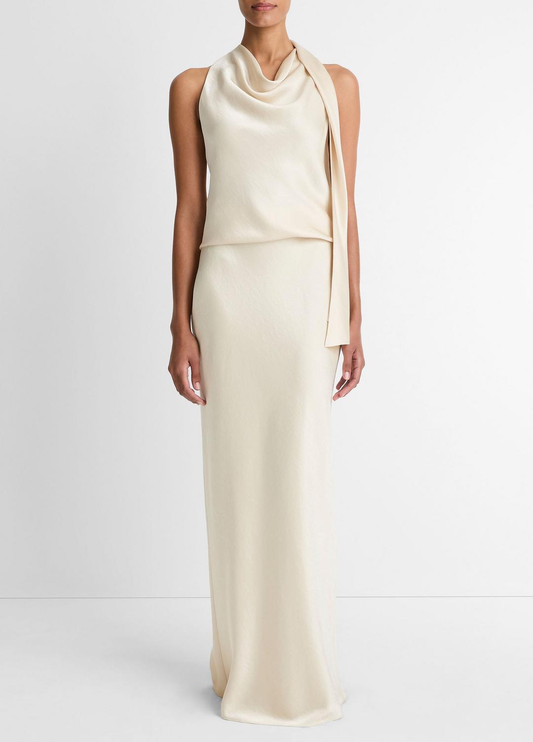 VINCE Deals - Satin Bias Column Skirt in Skirts