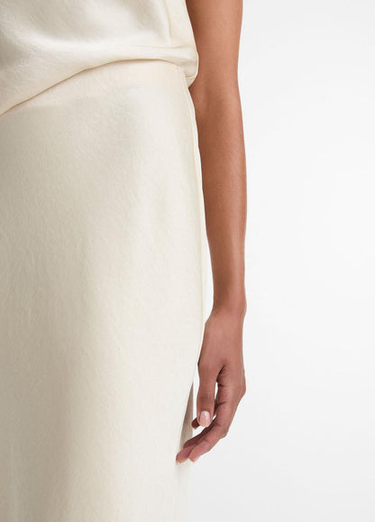 VINCE Deals - Satin Bias Column Skirt in Skirts