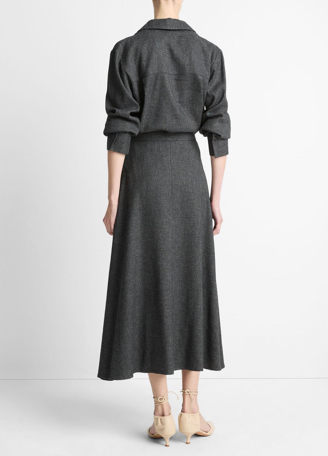 VINCE Customer Favorite - Italian Jaspe Full Skirt in Skirts