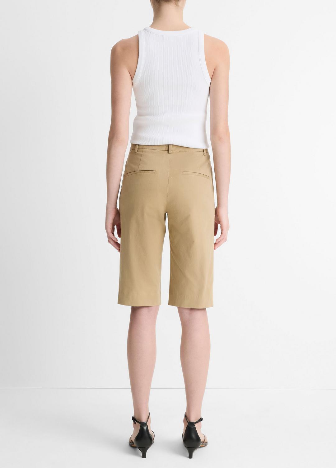 VINCE Signature - Italian Stretch-Cotton Chino Short in Shorts