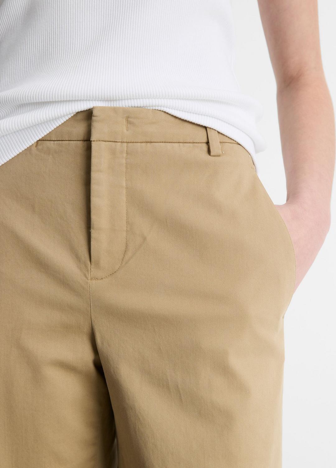VINCE Signature - Italian Stretch-Cotton Chino Short in Shorts