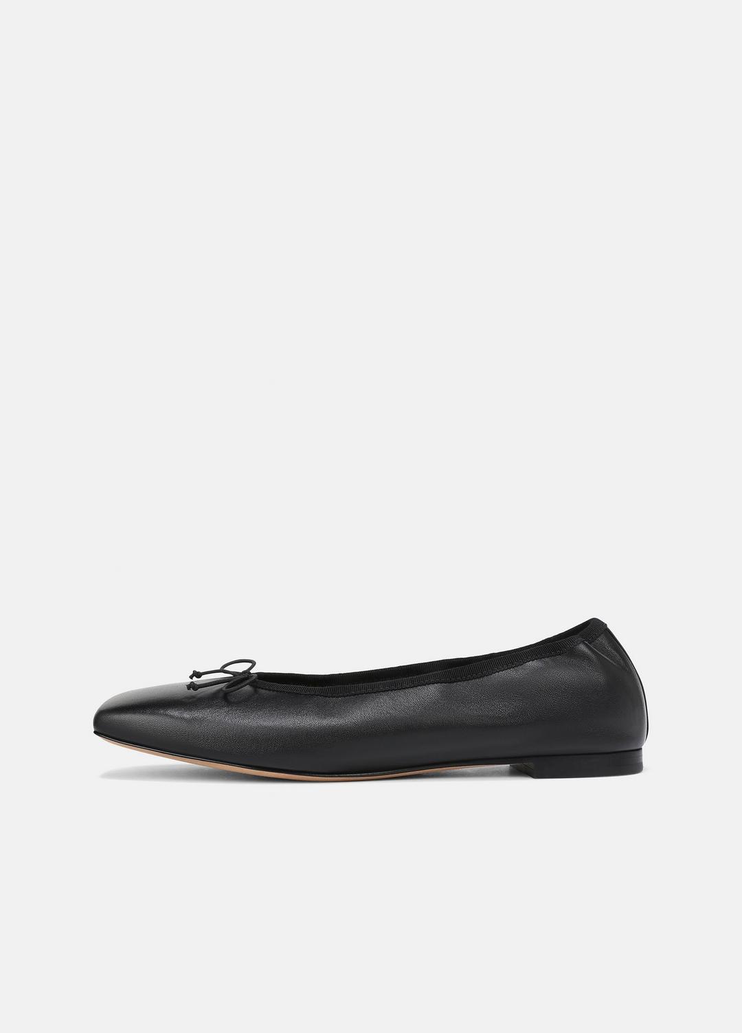 VINCE Classic - Darla Leather Ballet Flat in Loafers & Flats