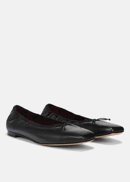 VINCE Classic - Darla Leather Ballet Flat in Loafers & Flats