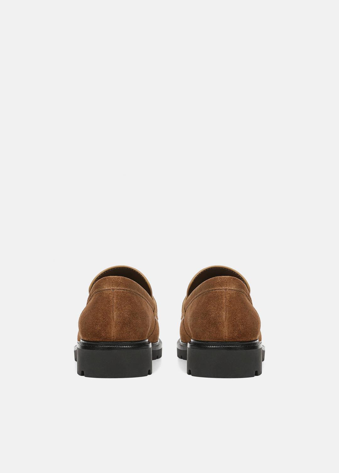 VINCE Deals - Siena Suede Lug-Sole Loafer in Loafers & Flats