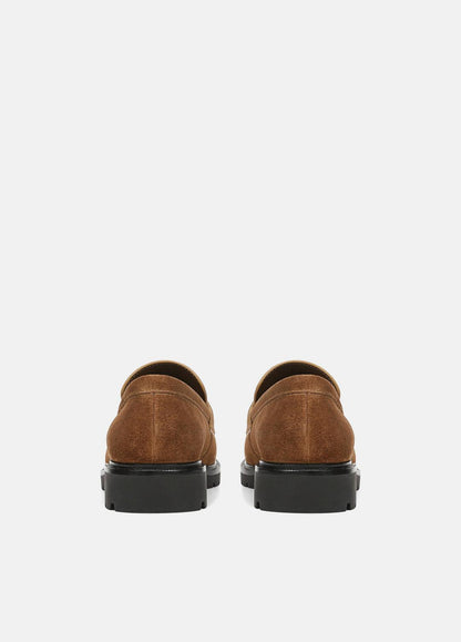 VINCE Deals - Siena Suede Lug-Sole Loafer in Loafers & Flats