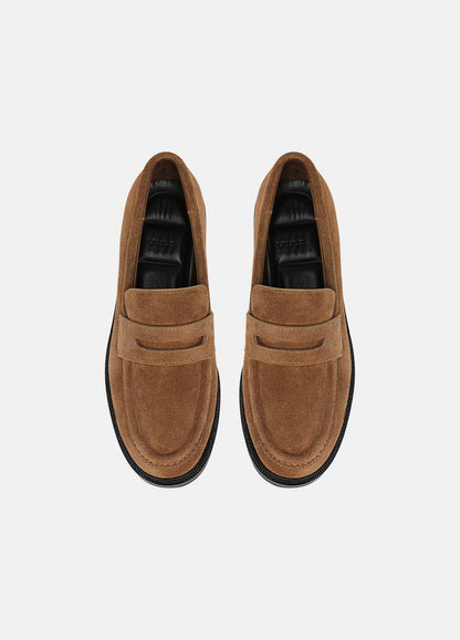 VINCE Deals - Siena Suede Lug-Sole Loafer in Loafers & Flats