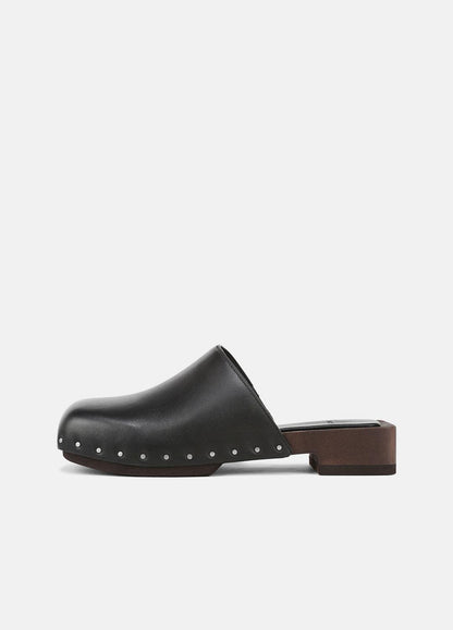 VINCE Premium - Margarita Leather Clog in Loafers & Flats