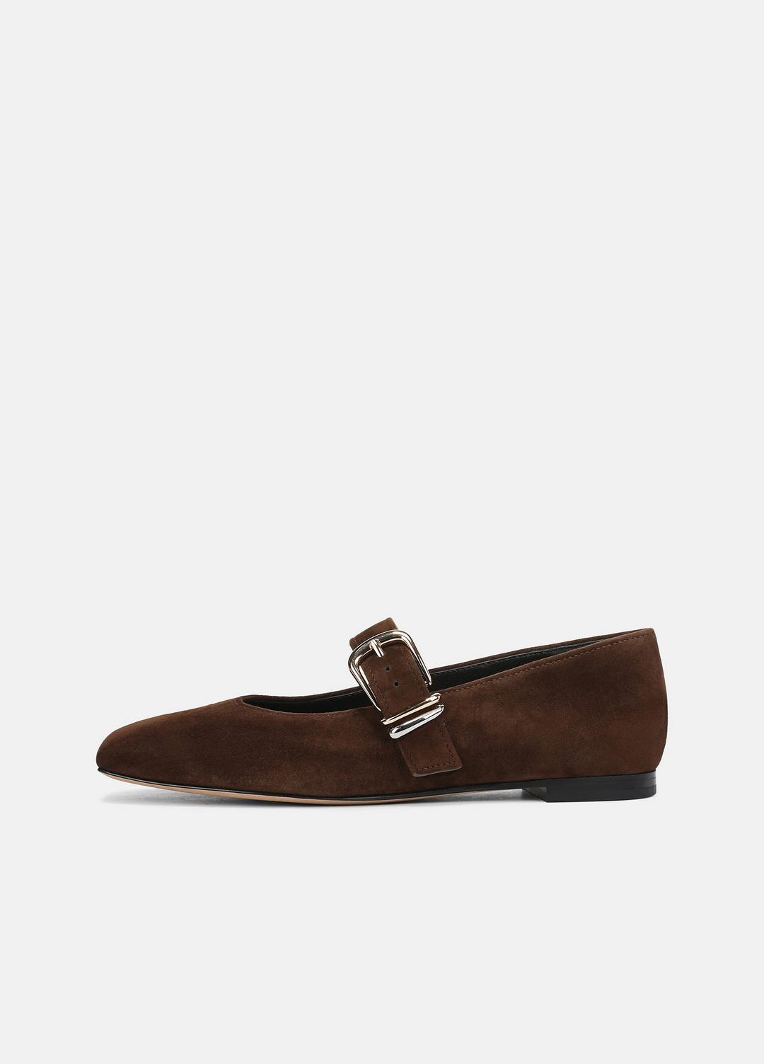 VINCE Top Pick - Daniela Suede Mary Jane Flat in Loafers & Flats