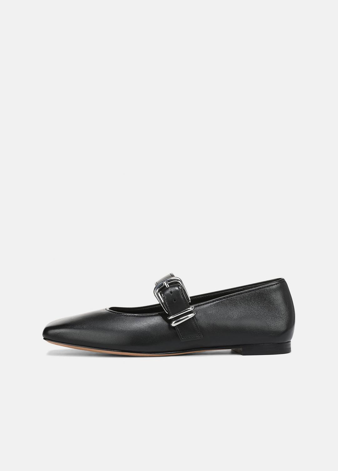 VINCE Popular - Daniela Leather Mary Jane Flat in Loafers & Flats