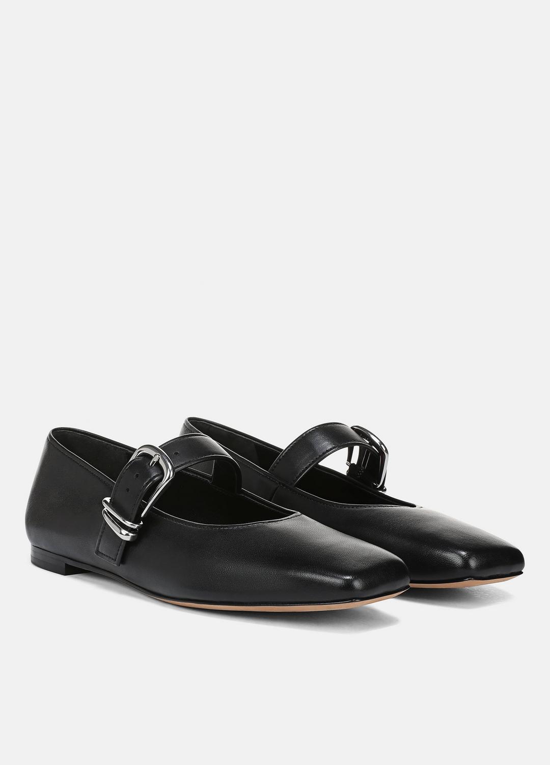 VINCE Popular - Daniela Leather Mary Jane Flat in Loafers & Flats