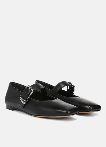 VINCE Popular - Daniela Leather Mary Jane Flat in Loafers & Flats
