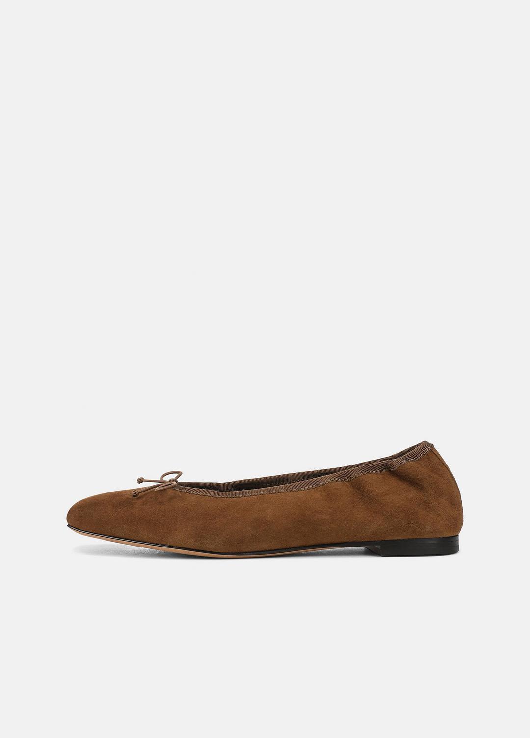VINCE Recommended - Darla Suede Ballet Flat in Loafers & Flats