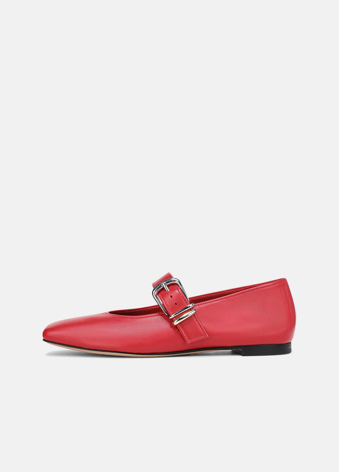 VINCE Best Seller - Daniela Leather Mary Jane Flat in Loafers & Flats