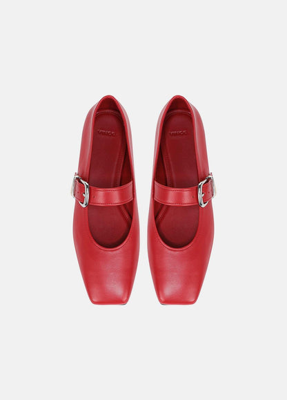 VINCE Best Seller - Daniela Leather Mary Jane Flat in Loafers & Flats