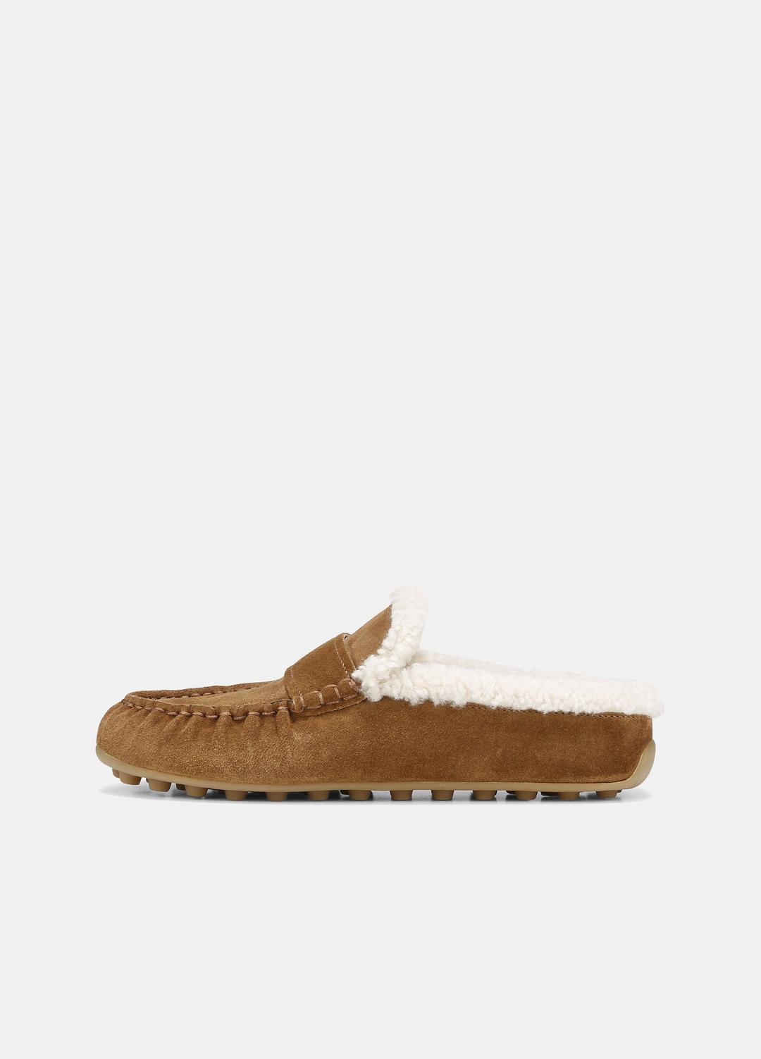 VINCE Discount - Berkley Shearling Driving Mule in Loafers & Flats