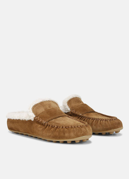 VINCE Discount - Berkley Shearling Driving Mule in Loafers & Flats