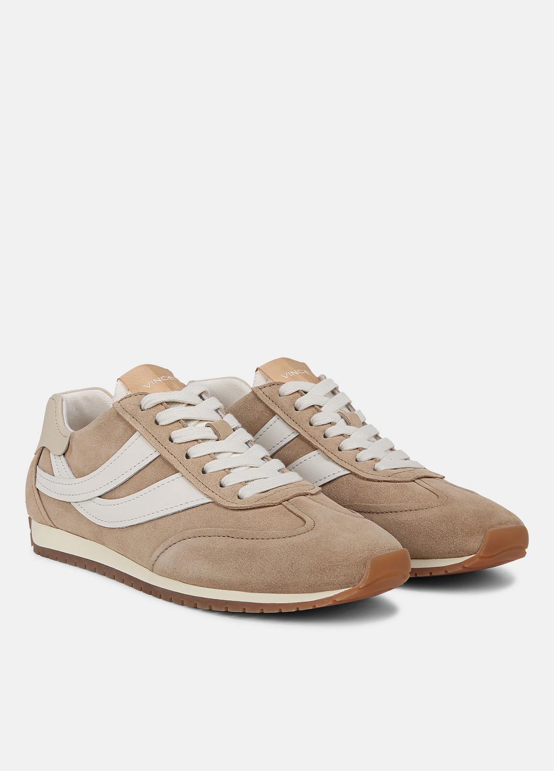 VINCE Top Pick - Oasis Suede and Leather Runner Sneaker in Sneakers