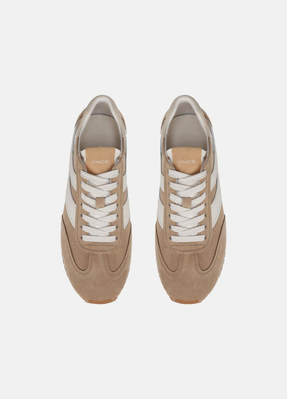 VINCE Top Pick - Oasis Suede and Leather Runner Sneaker in Sneakers