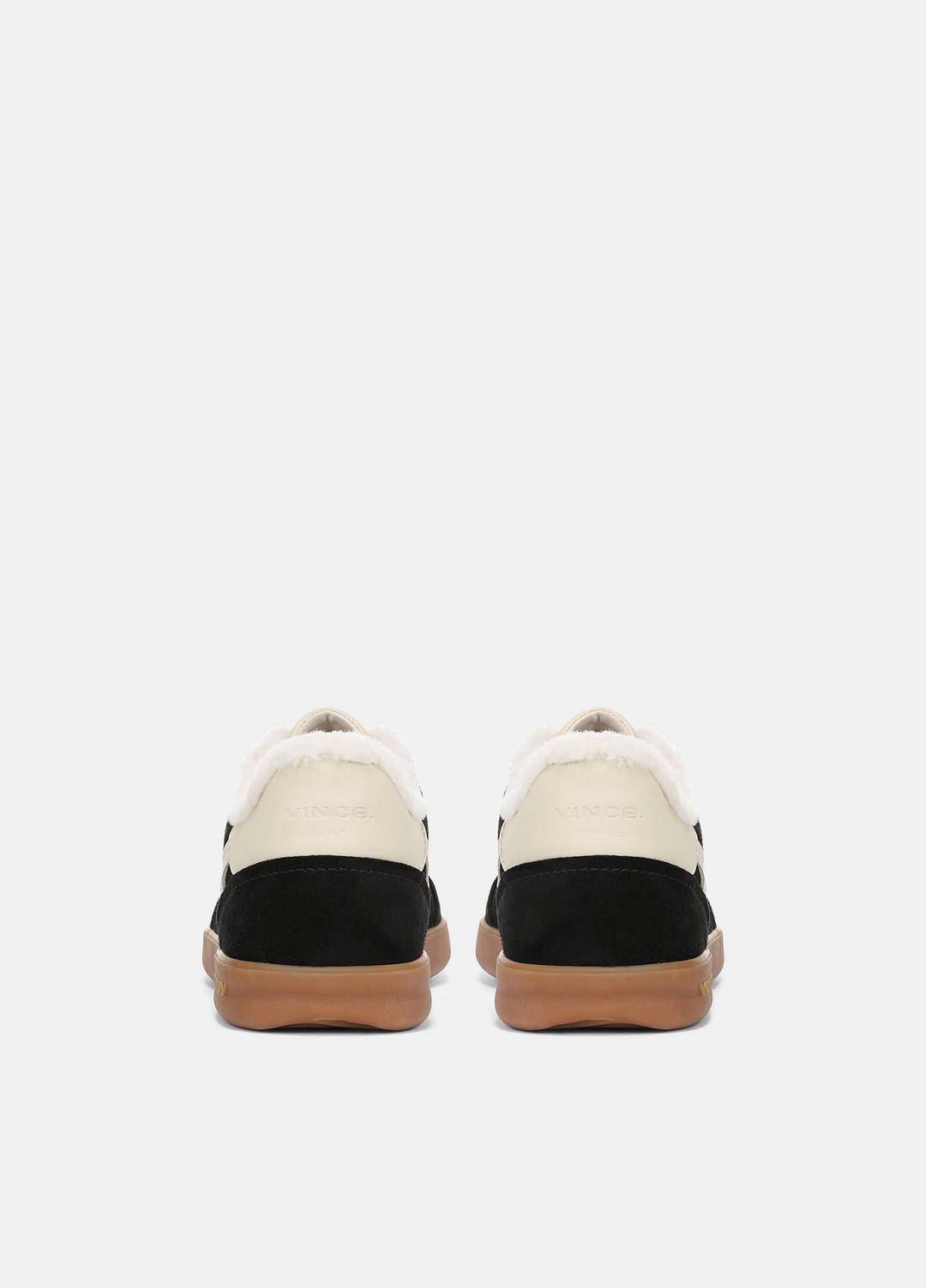 VINCE Popular - Oasis Suede & Shearling Sneaker in Sneakers