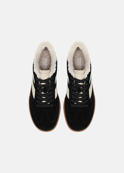 VINCE Popular - Oasis Suede & Shearling Sneaker in Sneakers