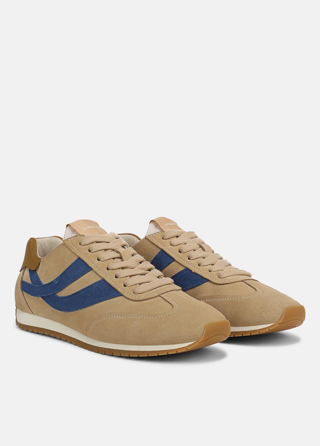 VINCE Signature - Oasis Suede & Leather Runner Sneaker in Sneakers