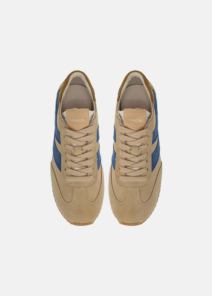 VINCE Signature - Oasis Suede & Leather Runner Sneaker in Sneakers