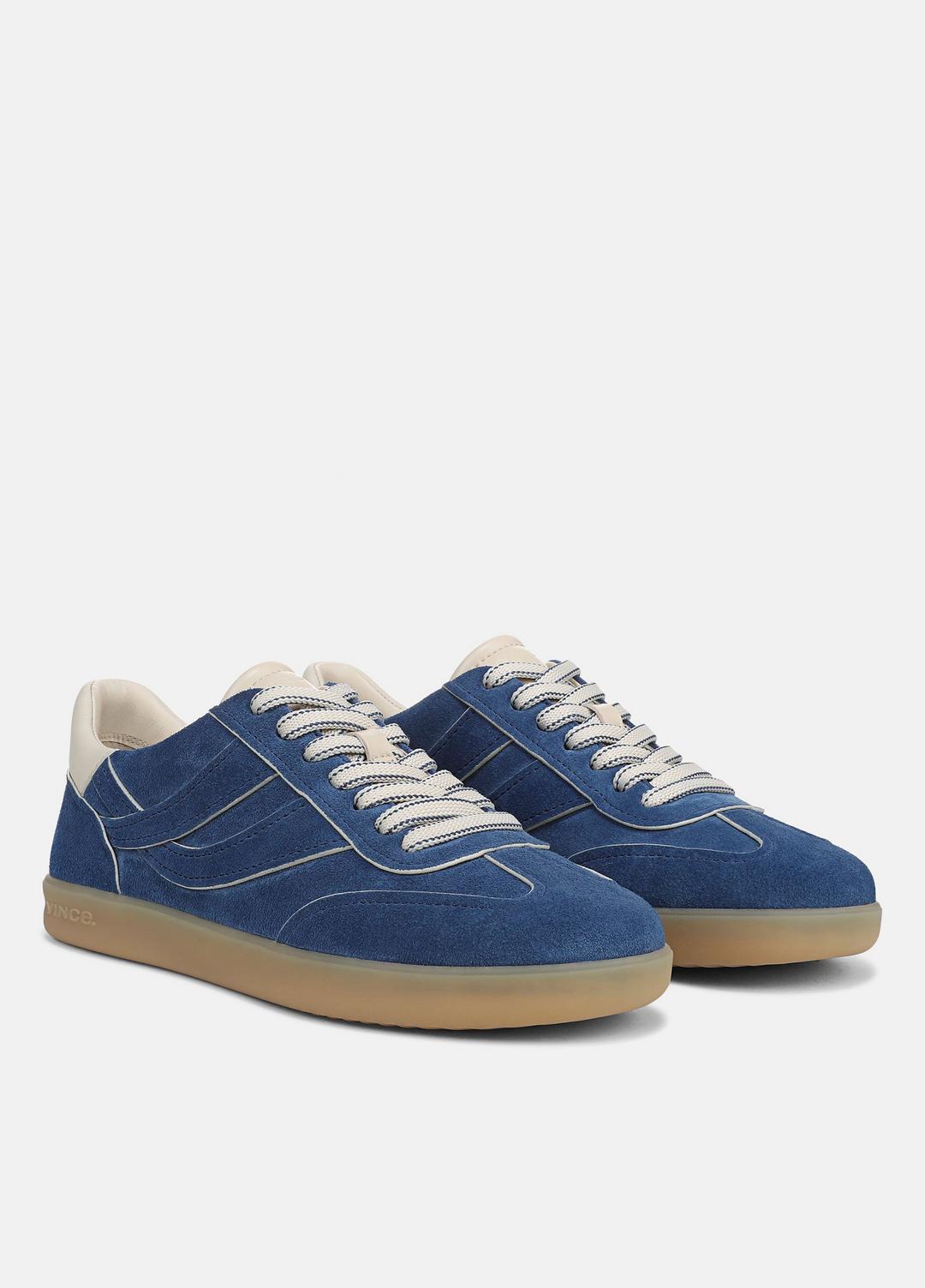 VINCE Best Price - Oasis Contrast-Edge Suede Sneaker in Sneakers