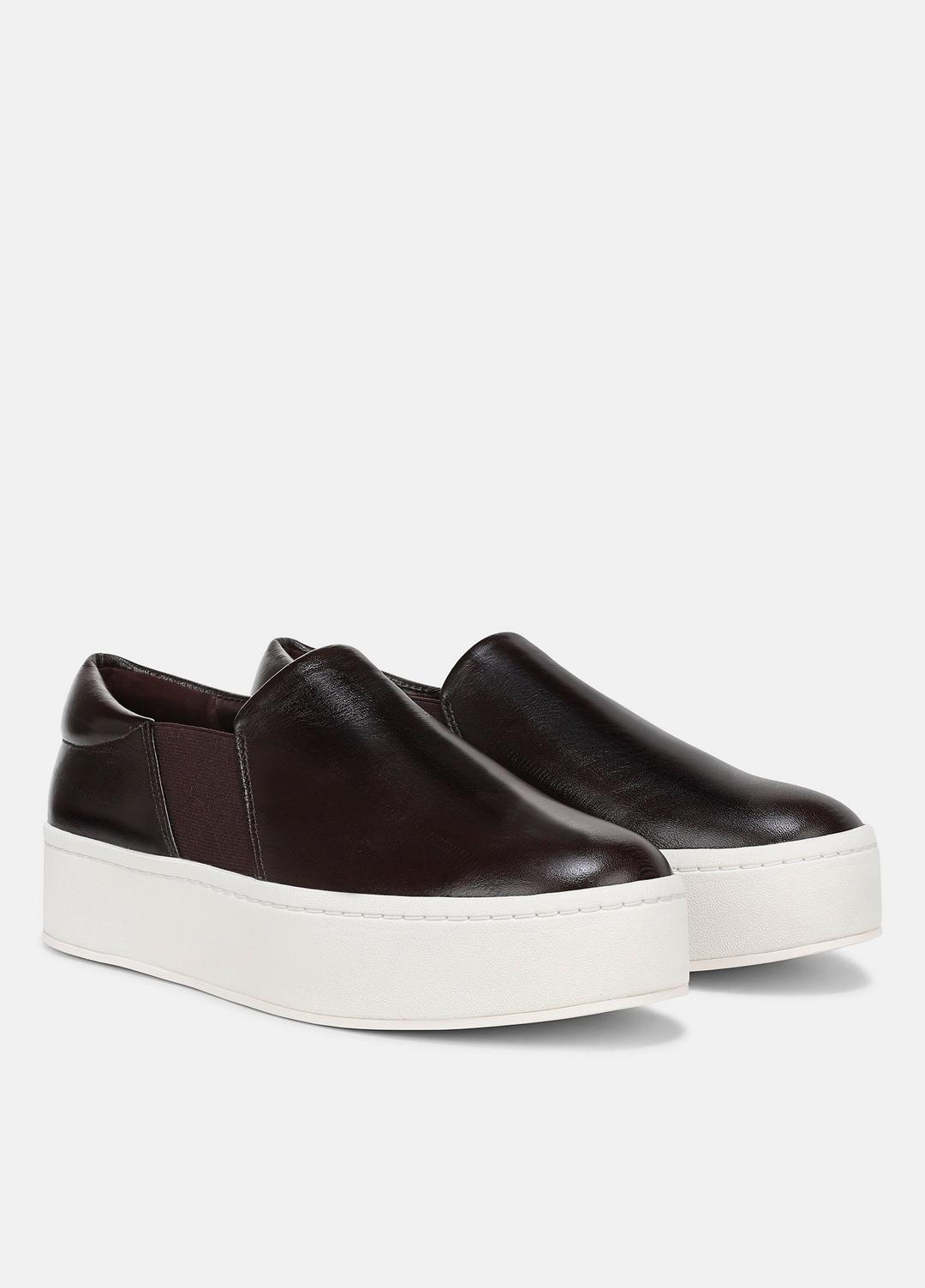 VINCE Featured - Warren Leather Sneaker in Sneakers