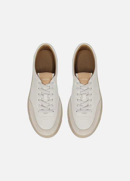 VINCE Signature - Palm Leather & Suede Sneaker in Sneakers