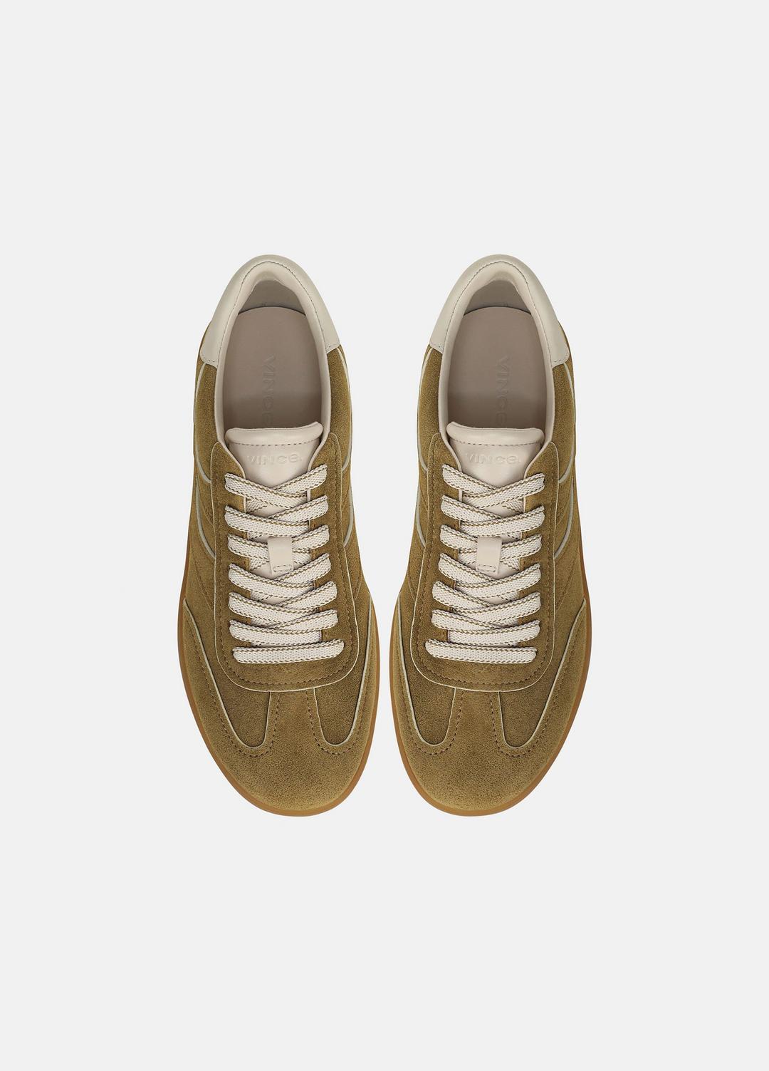 VINCE Best Seller - Oasis Contrast-Edge Suede Sneaker in Sneakers