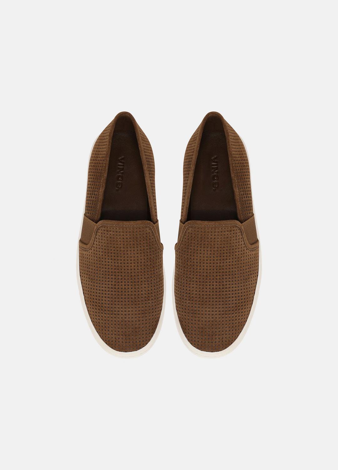 VINCE Special Offer - Blair Perforated Suede Sneaker in Sneakers