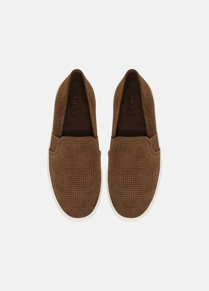 VINCE Special Offer - Blair Perforated Suede Sneaker in Sneakers