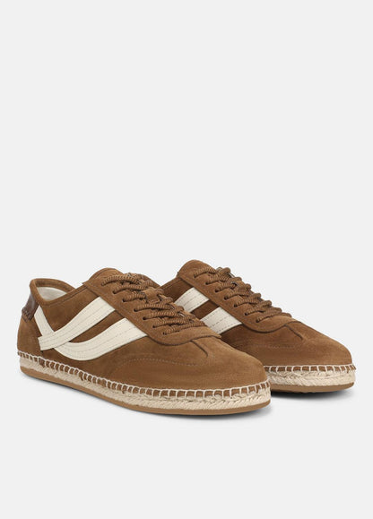 VINCE Great Value - Oasis Suede & Leather Espadrille Sneaker in Sneakers
