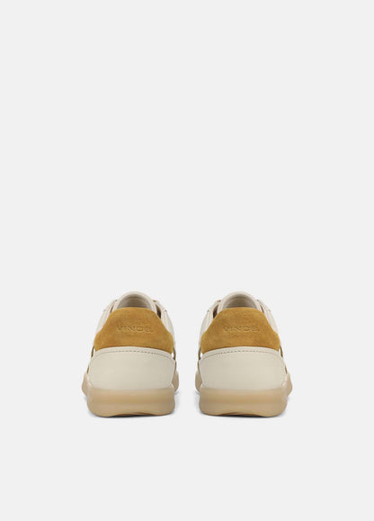 VINCE Premium - Oasis Contrast-Edge Leather & Suede Sneaker in Sneakers