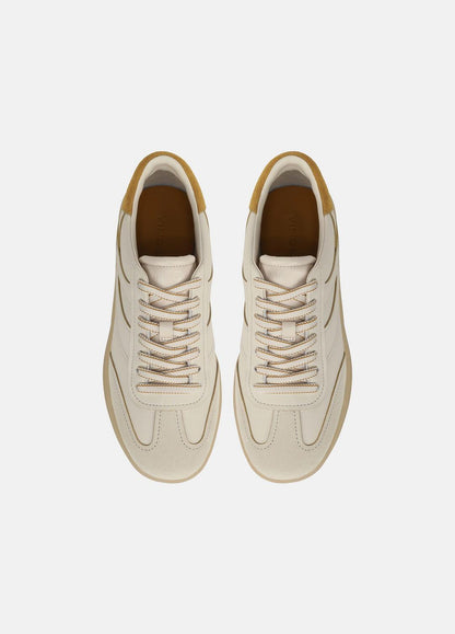 VINCE Premium - Oasis Contrast-Edge Leather & Suede Sneaker in Sneakers