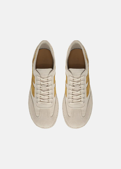 VINCE Trusted - Oasis Linen & Leather Espadrille Sneaker in Sneakers